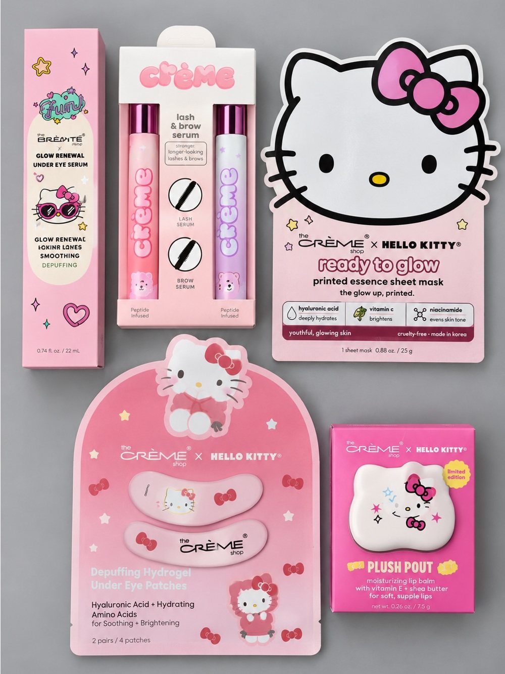 The Crème Shop Hello Kitty Bundle of 5